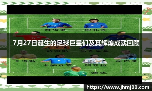 7月27日诞生的足球巨星们及其辉煌成就回顾